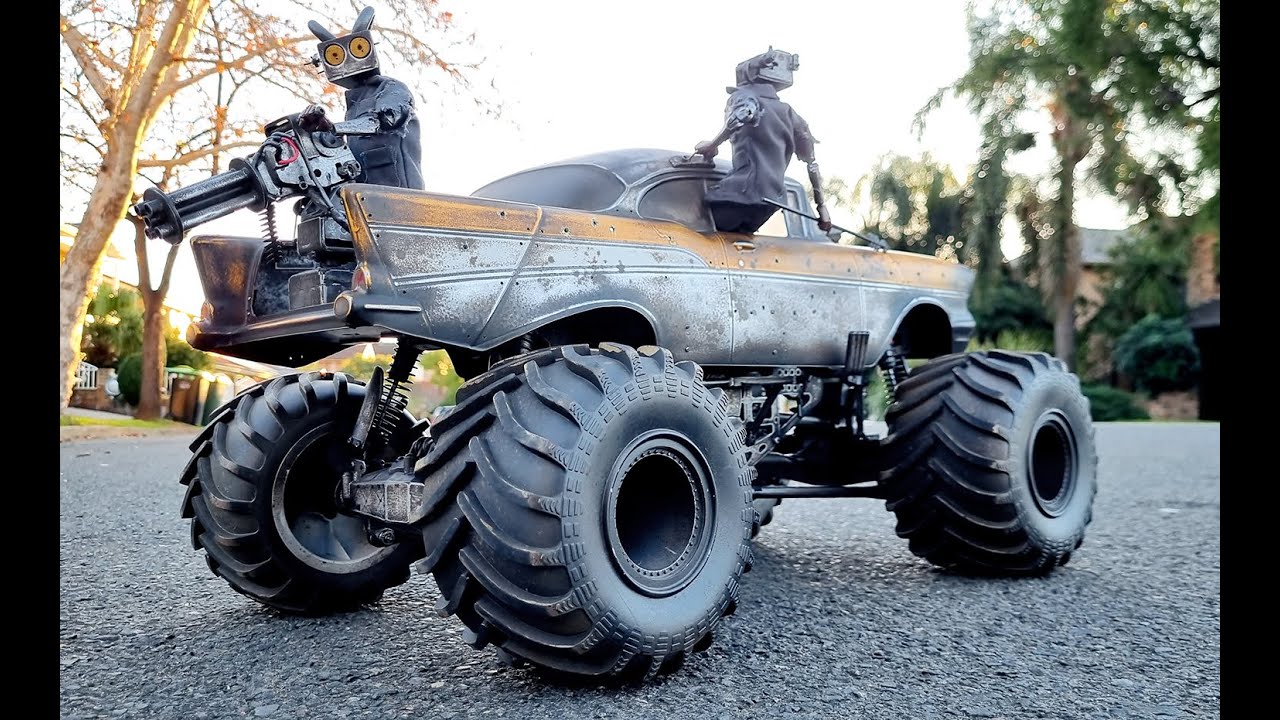 The Chevy 57 Bel Air Monster Truck build. RC Animatronics by Danny Huynh Creations
