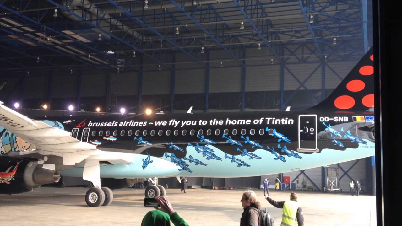 Tintin - Brussels Airlines