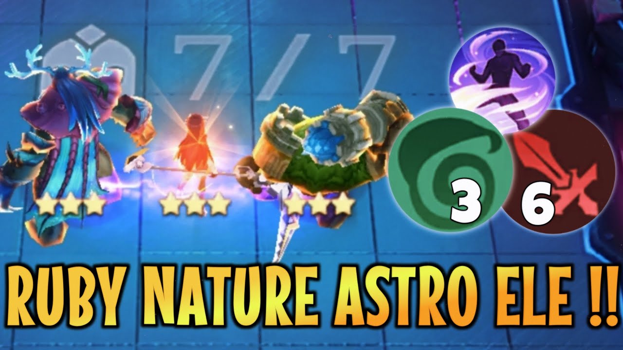 YUKI 3 RUBY NATURE | TEBEL TAHAN LAMA DAN KUAT ! COMBO HYPER - Mobile Legends Magic Chess