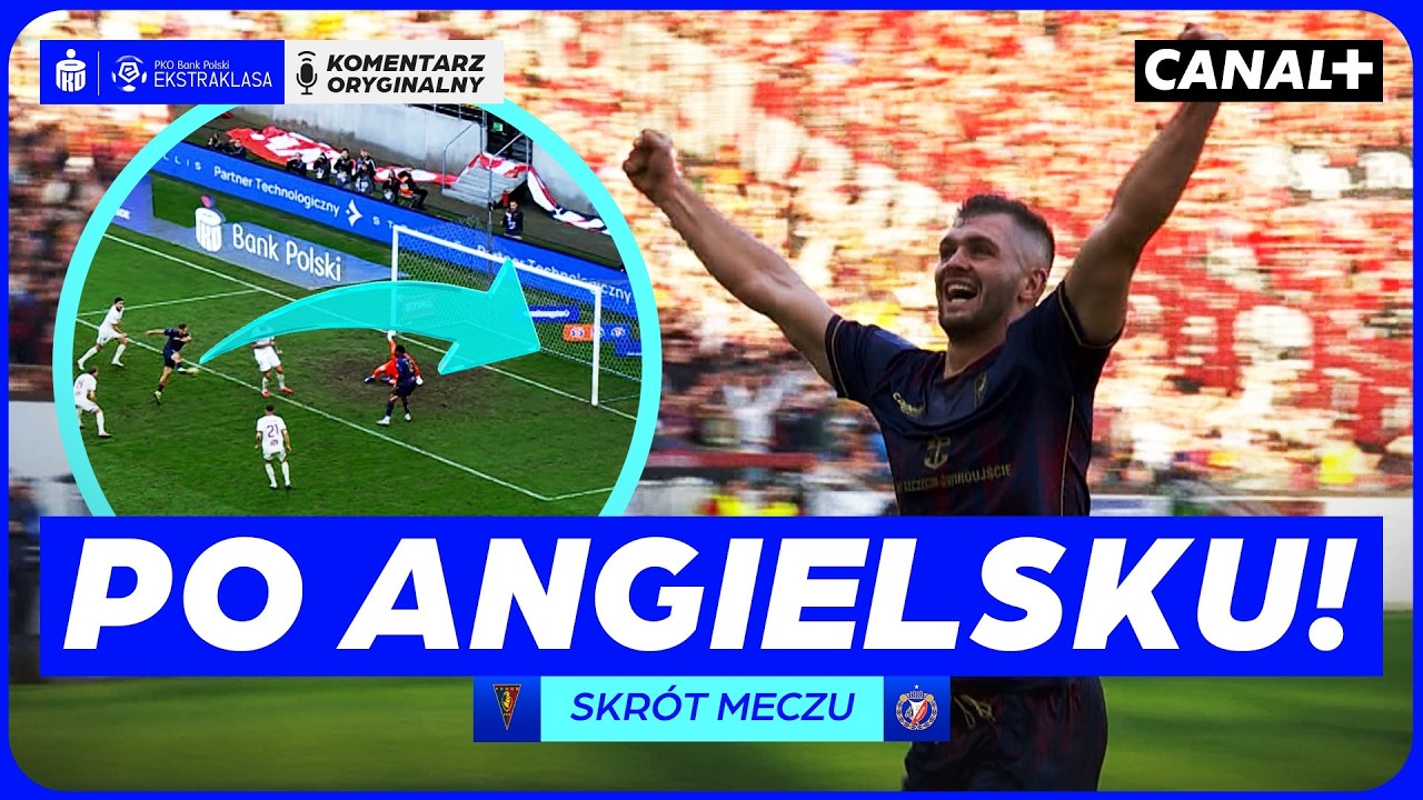 LEKCJA ANGIELSKIEGO! TRZECIE ZWYCIĘSTWO Z RZĘDU PORTOWCÓW! POGOŃ - WIDZEW, SKRÓT MECZU