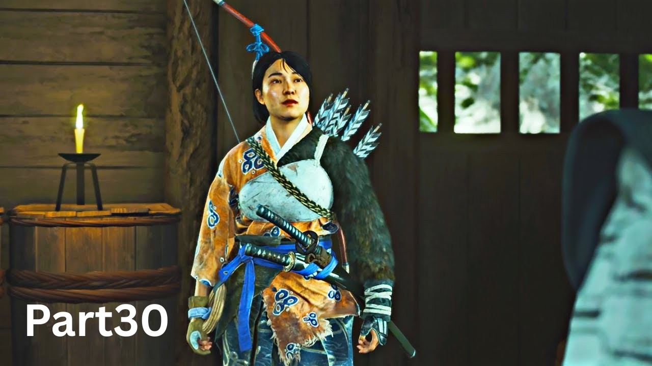 Finding Tomoe Ghost of Tsushima Part 30 Walkthrough (full game)