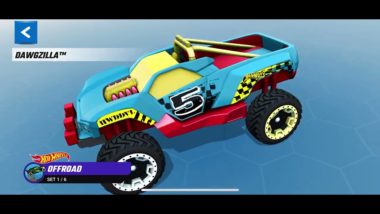 ٦ مستويات بلعبة Hot wheels race off (٦/٦)