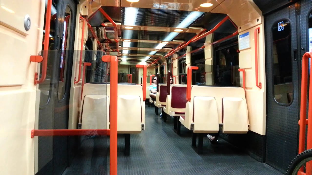 Euskotren - Viajando en la Linea del Txorrierri Unidad 304 Sondika-Casco Viejo