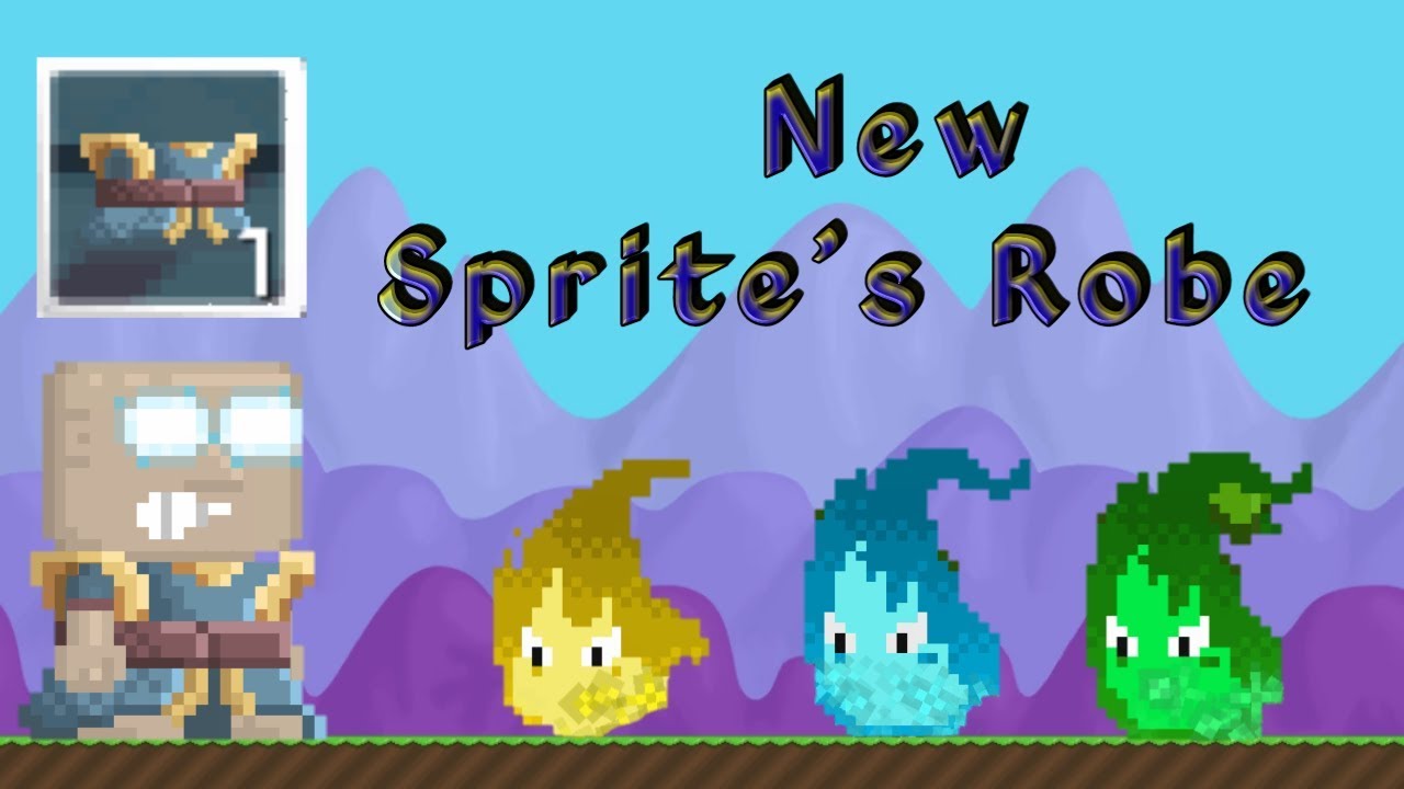 New Sprite's Robe - Growtopia