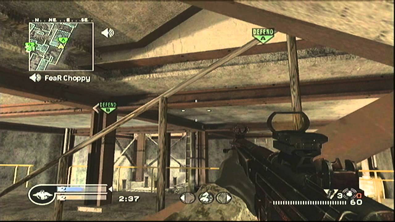 Call of Duty 4: FeaR vs EnVy 3v4 Throwback #4