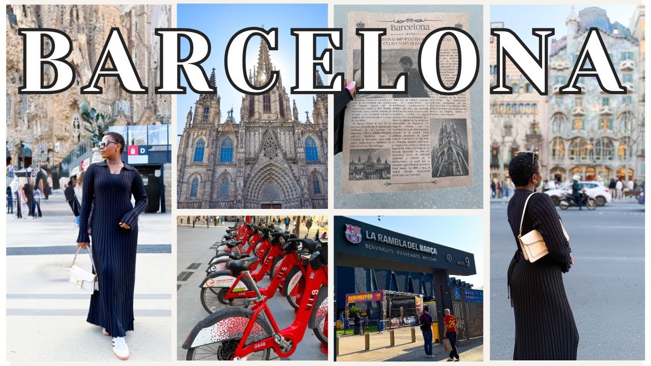 BARCELONA  Travel Vlog 2025 🇪🇸 | La Sagrada | Casa Batlo | Mercato De La Boqueria + More