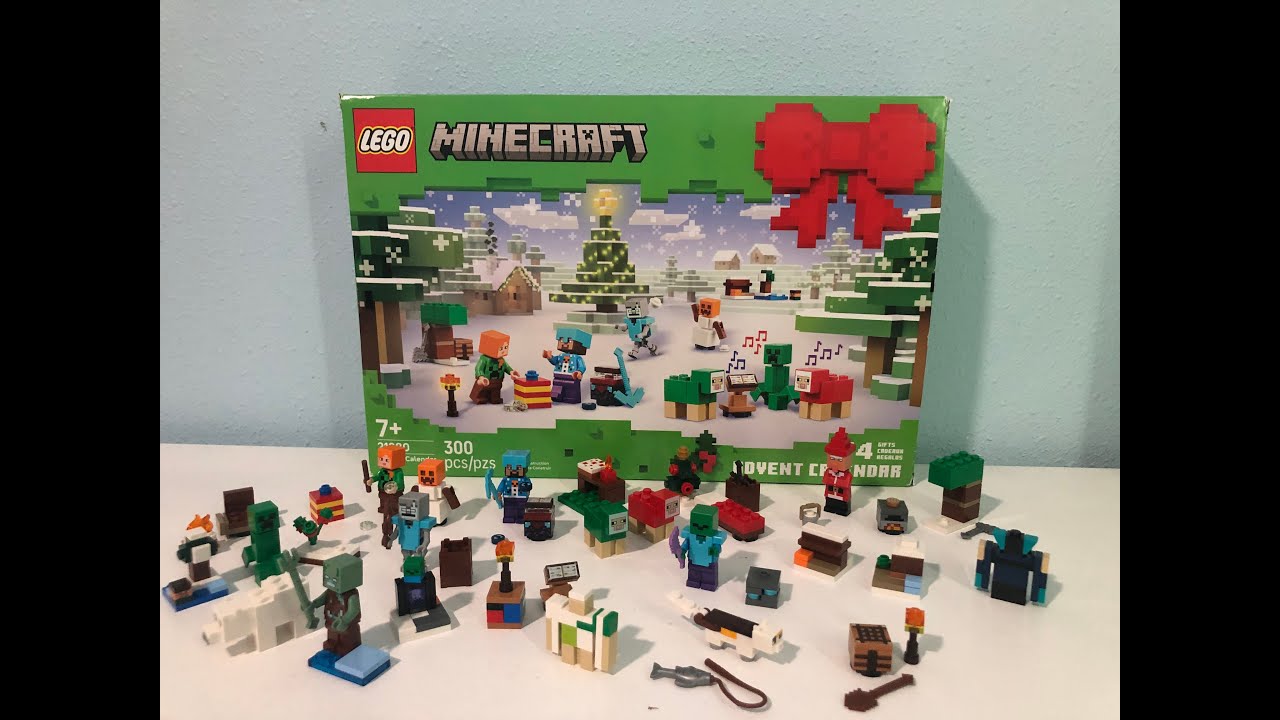Lego Minecraft Advent Calendar Full Review