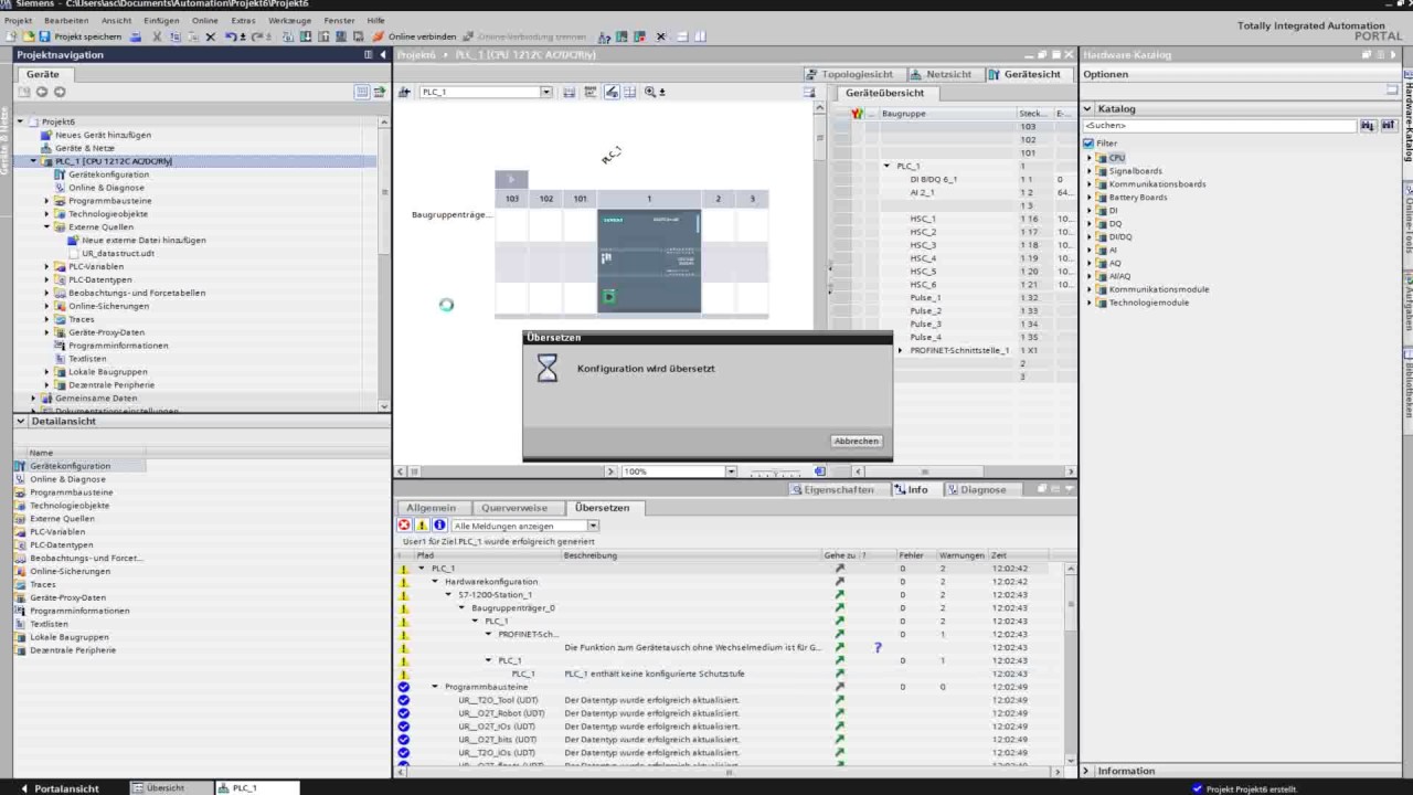 Universal Robots - Profinet Tutorial 1