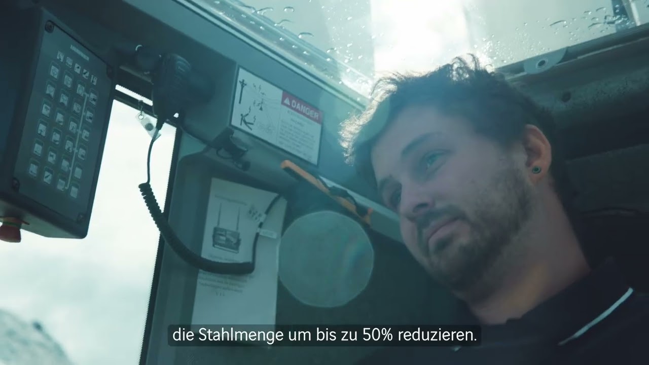 Mastmontage Flüela