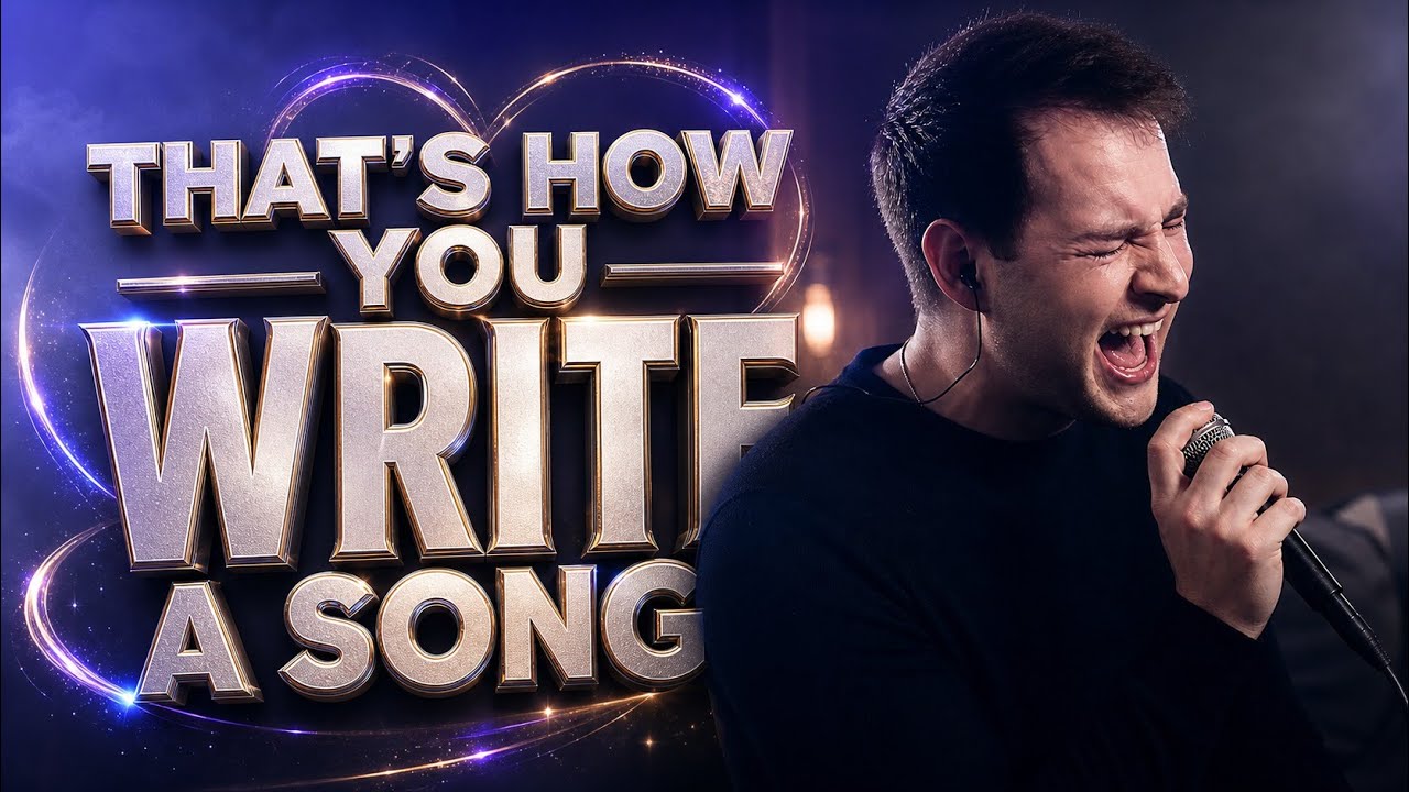 Yvar - That&rsquo;s How You Write A Song (From 'Eurovision' Cover/Music Video)