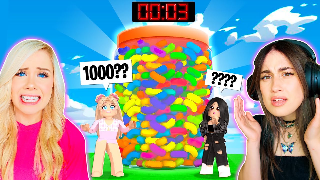 GUESS HOW MANY ARE IN THE JAR! (ROBLOX CHALLENGE)