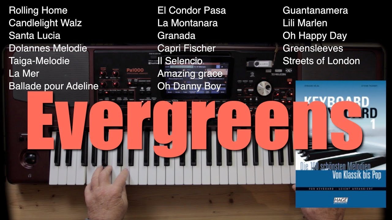 KORG PA1000 - KEYBOARD/KEYBOARD1 - Evergreens #45/2