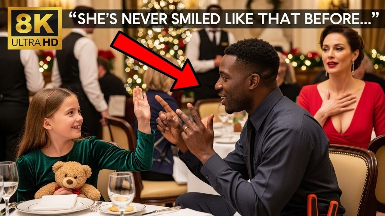 CEO Took Her Deaf Daughter to a Christmas Dinner — A Black Single Dad’s Sign Language Made Her Smile