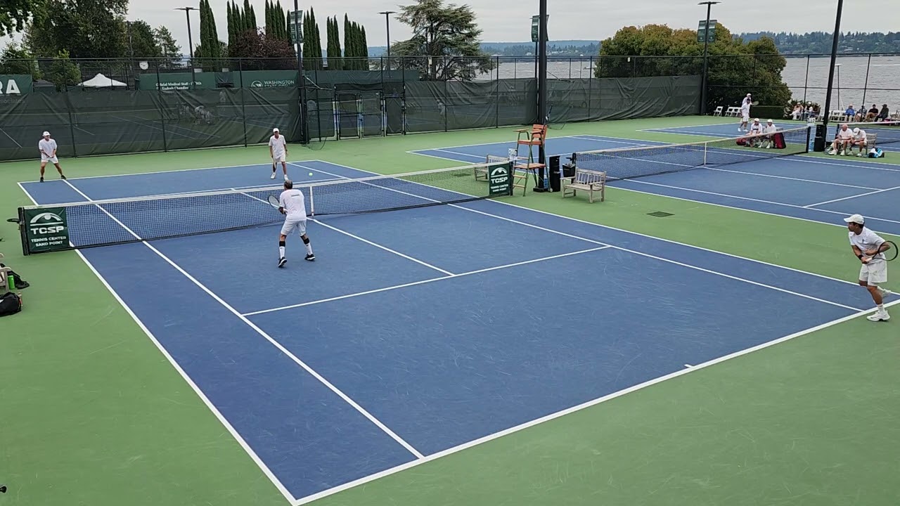 Washington State Open 2025 Men's 60 & Over Doubles Semi Finals