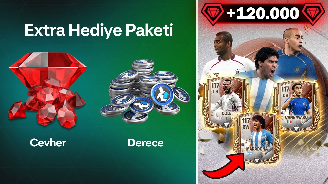 HEMEN AL EA GİZLİ EXTRA ÖDÜLLER EKLEDİ 🔥 BEDAVA x40 TANE DRAFT PAKET AÇILIMI FC Mobile