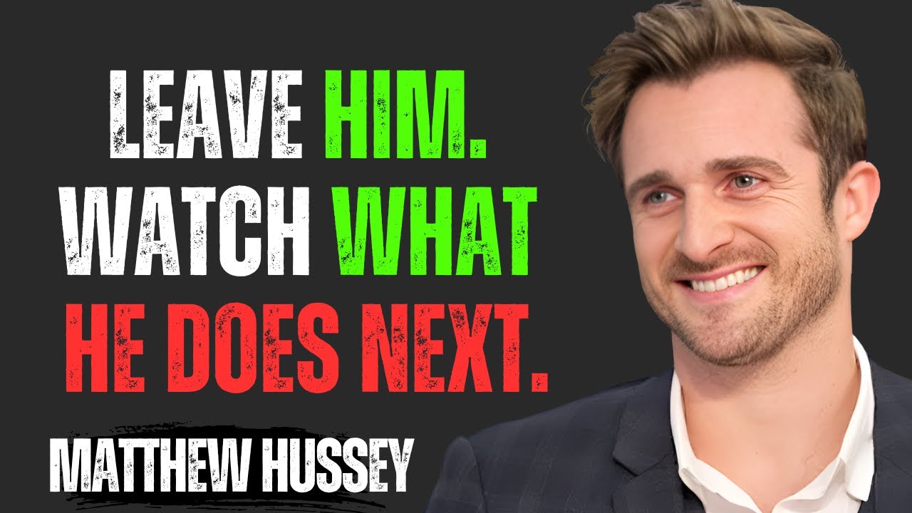 Disappear From His Life And Watch What Happens Next | Matthew Hussey Motivational Speech