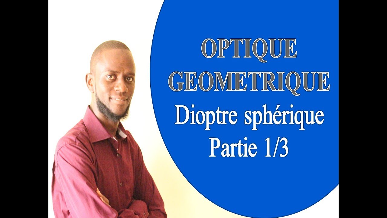 OPTIQUE GEOMETRIQUE: DIOPTRE SPHERIQUE,FOYERS OBJET & IMAGE, RELATION DE CONJUGAISON,DISTANCE FOCALE