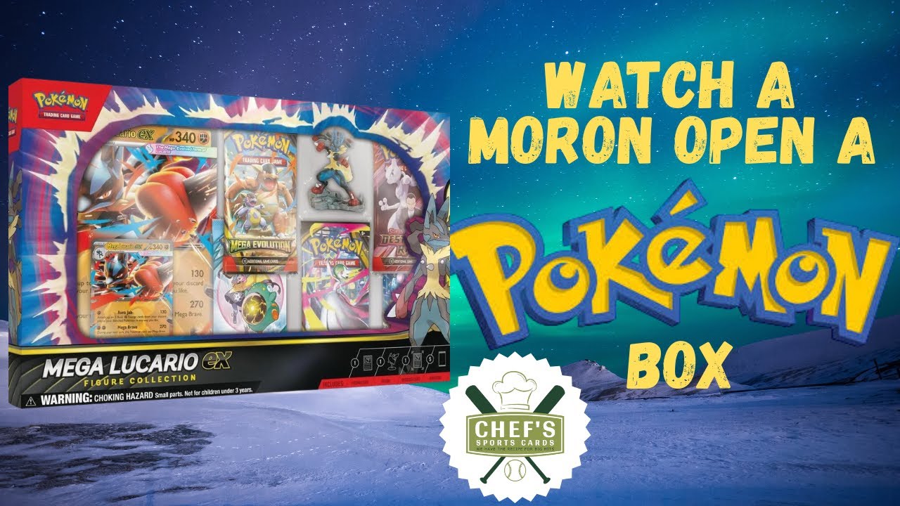 POKEMON - MEGA LUCARIO EX BOX OPENING - LIVE 1/18/2026
