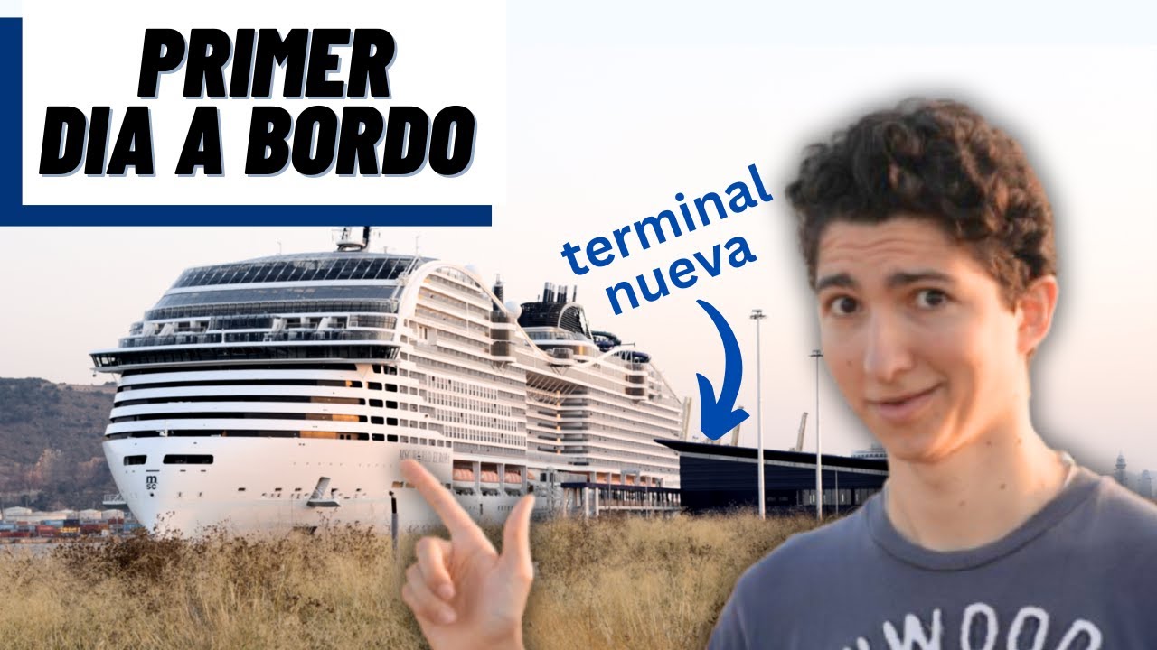 MSC World Europa en BCN embarque