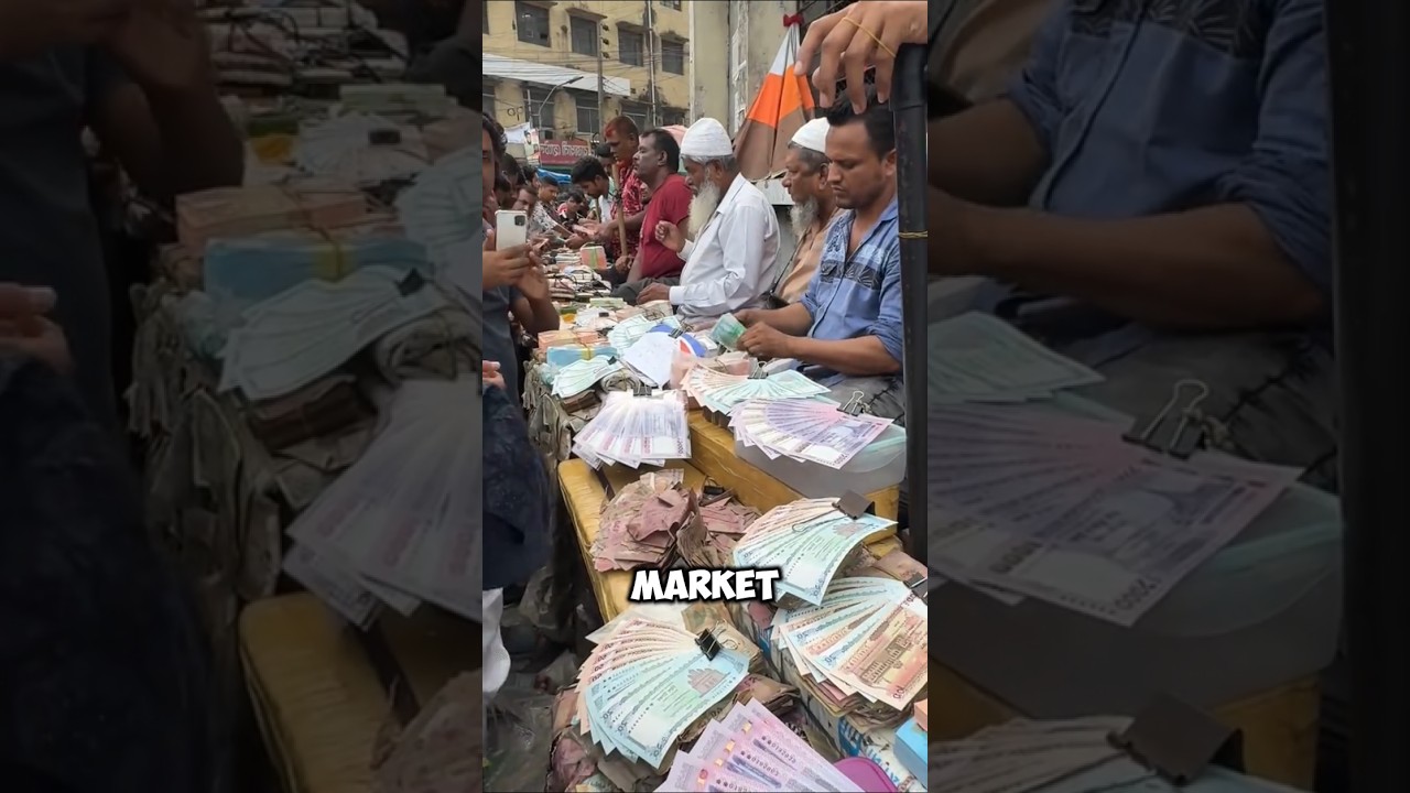Bangladesh Secret Currency Market 😱
