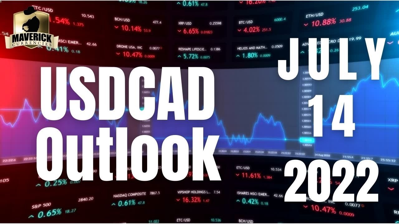 Canadian Dollar Outlook July 14,2022.  USD CAD Breakout NZDCAD AUDCAD