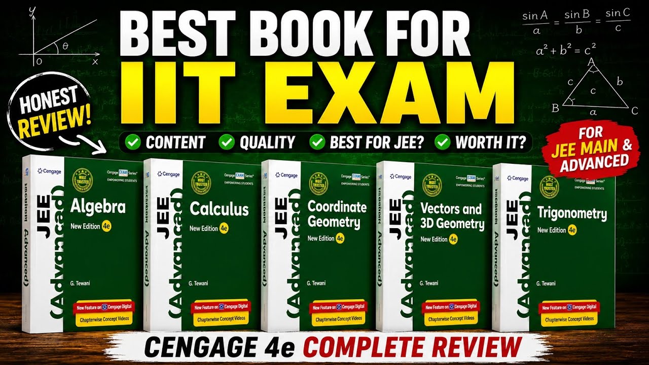 Cengage 4e Review 2026 📚 | concept Worth It For JEE Advanced? 🤔