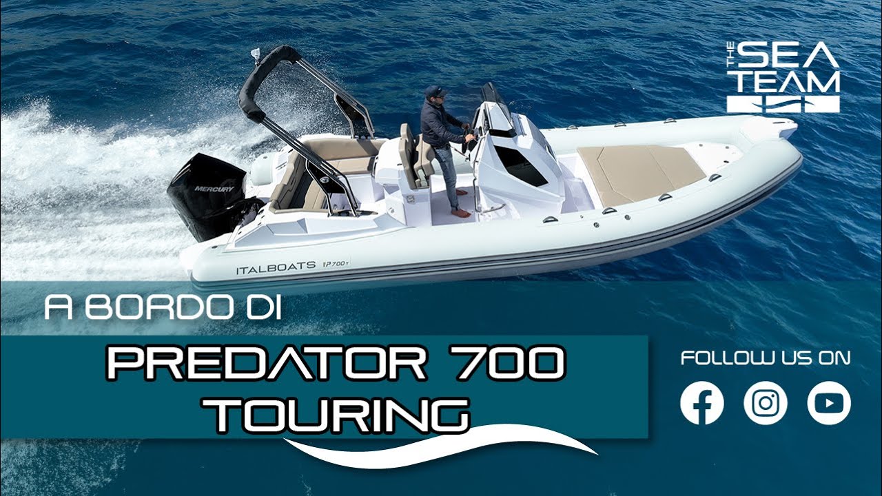 A bordo di Italboats Predator 700