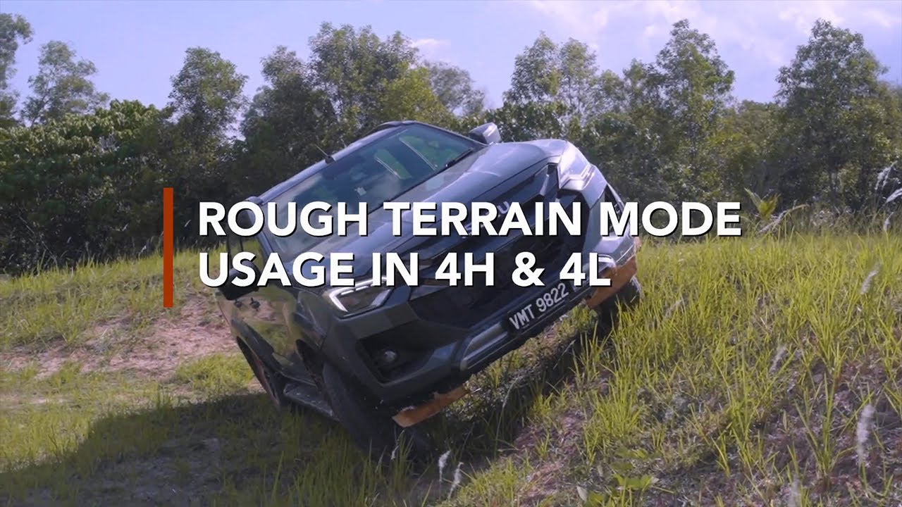 Rough Terrain Mode Conquering the Toughest Off-Road Challenges!  Isuzu D-Max Malaysia