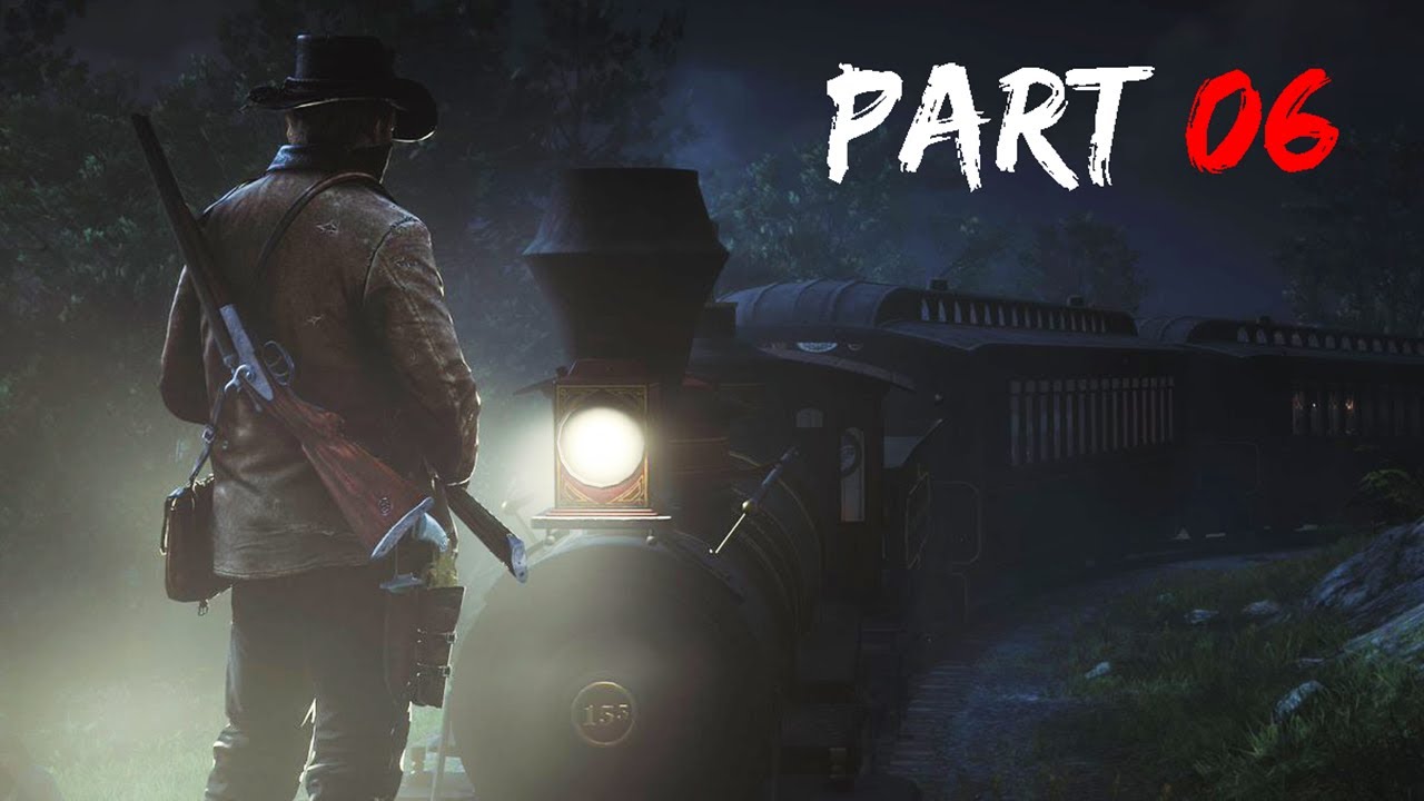 RDR2 Walkthrough Part 6 - SAVING THE GANG & THE GREAT TRAIN HEIST!