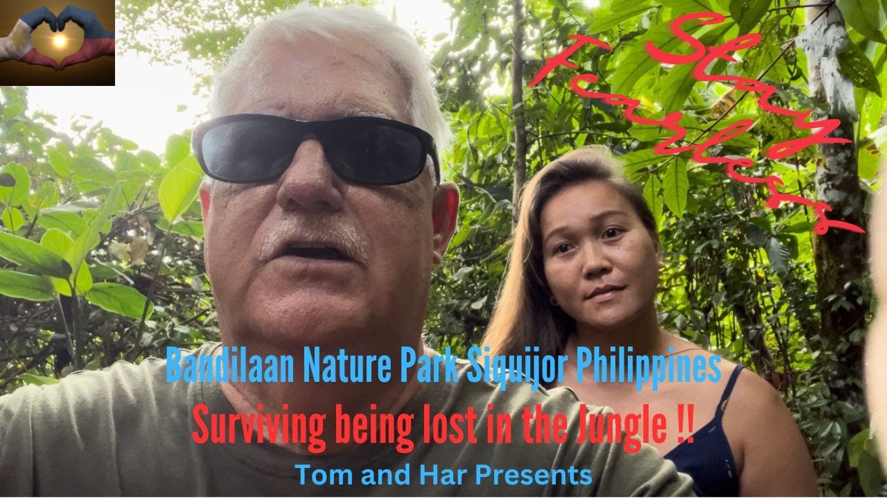 Jungle Hike in the Bandilaan Nature Park on Siquijor Island Philippines