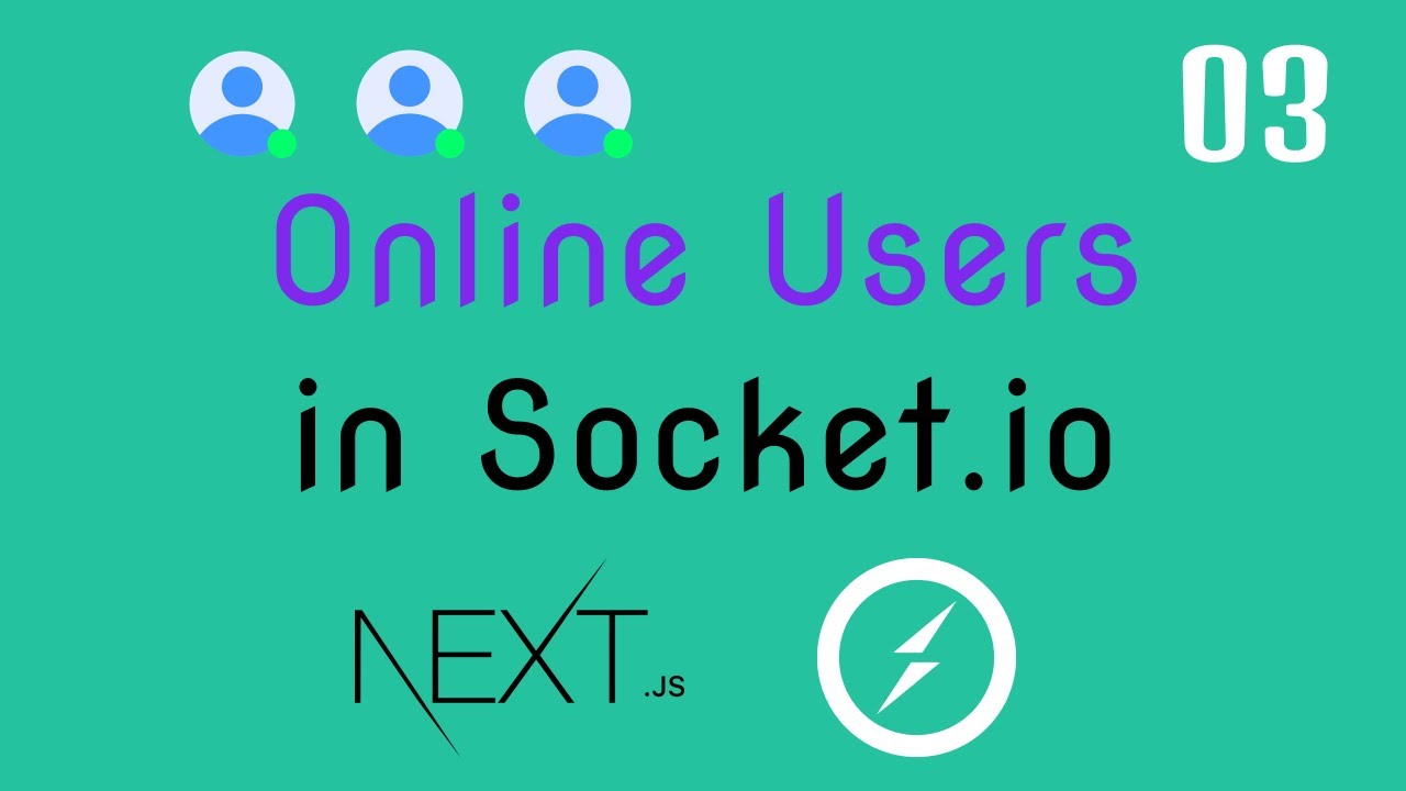 Real-time Video Call - 3 - Online Users in Socket.io | React, WebRTC and Socket.io