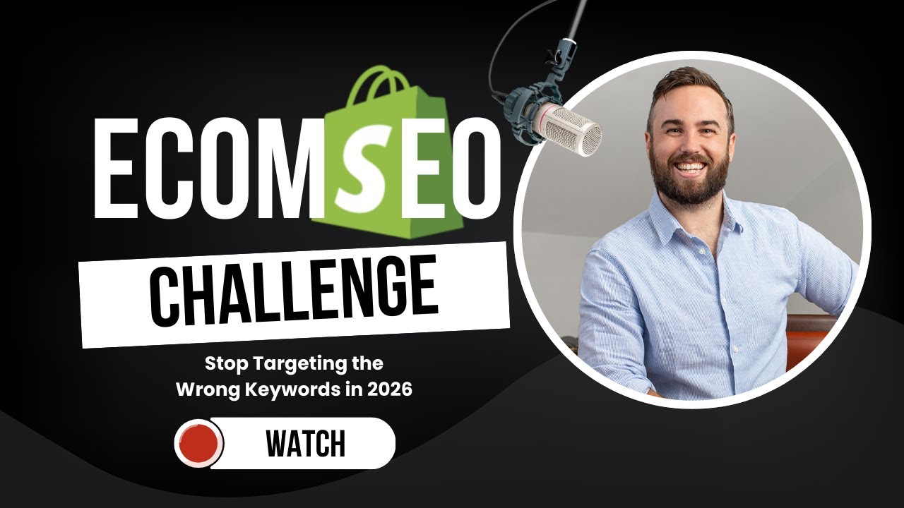 Ecom SEO Challenge for 2026: Stop Targeting the Wrong Keywords