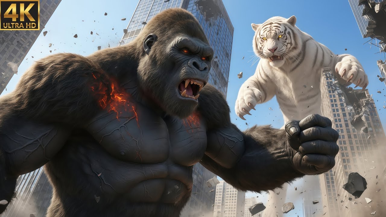 WHITE TIGER TITAN vs KING KONG | When Strength Chose Mercy
