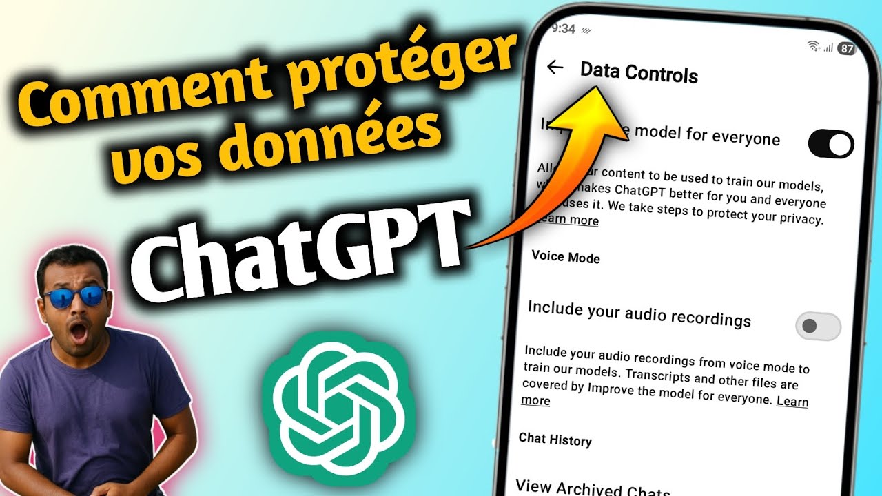 Comment prot&eacute;ger vos donn&eacute;es sur ChatGPT | Conseils de confidentialit&eacute; et de s&eacute;curit&eacute; ChatGPT (2025)