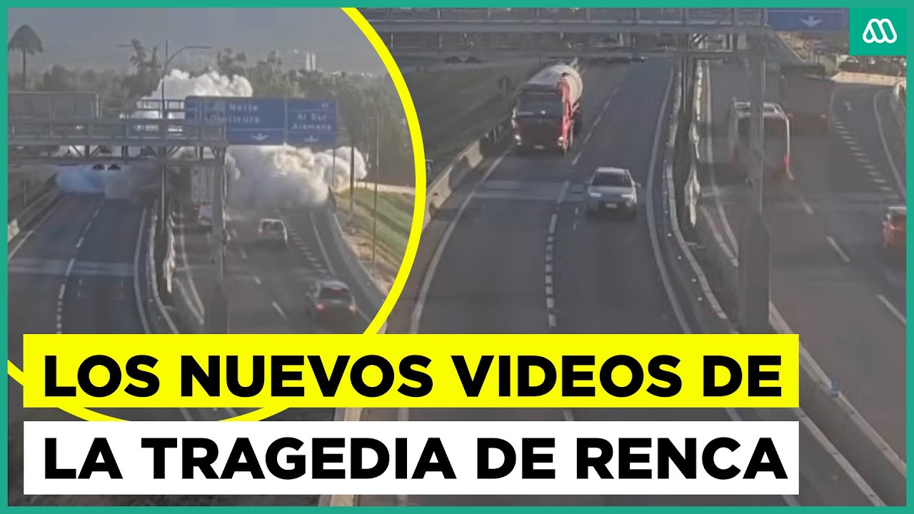 Estos son los nuevos videos de la tragedia de Renca