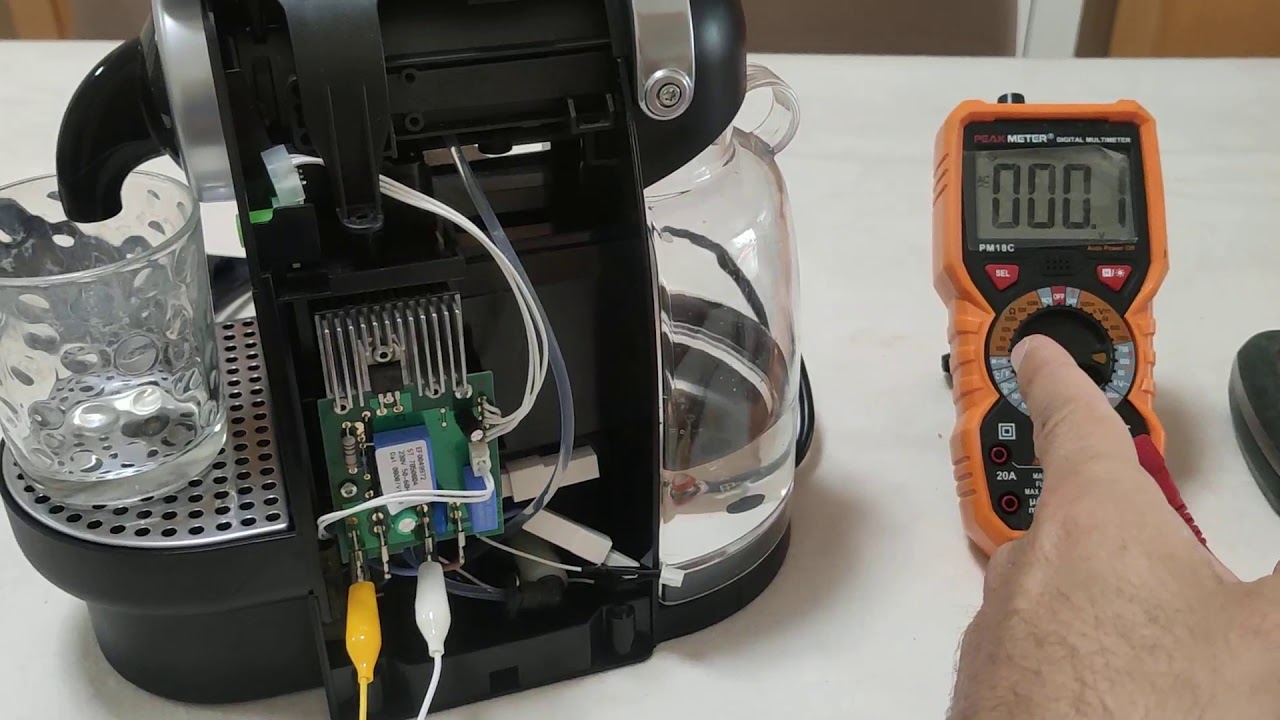 Como reparar cafetera Nespresso Krups, no calienta suficiente.