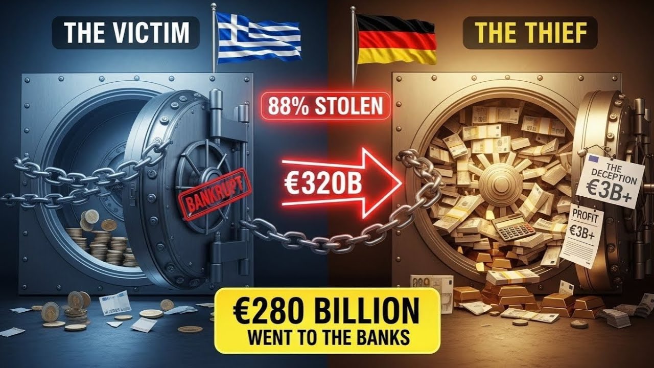 How Germany's &euro;320 Billion 'Bailout' Destroyed Greece (And Made Billions)