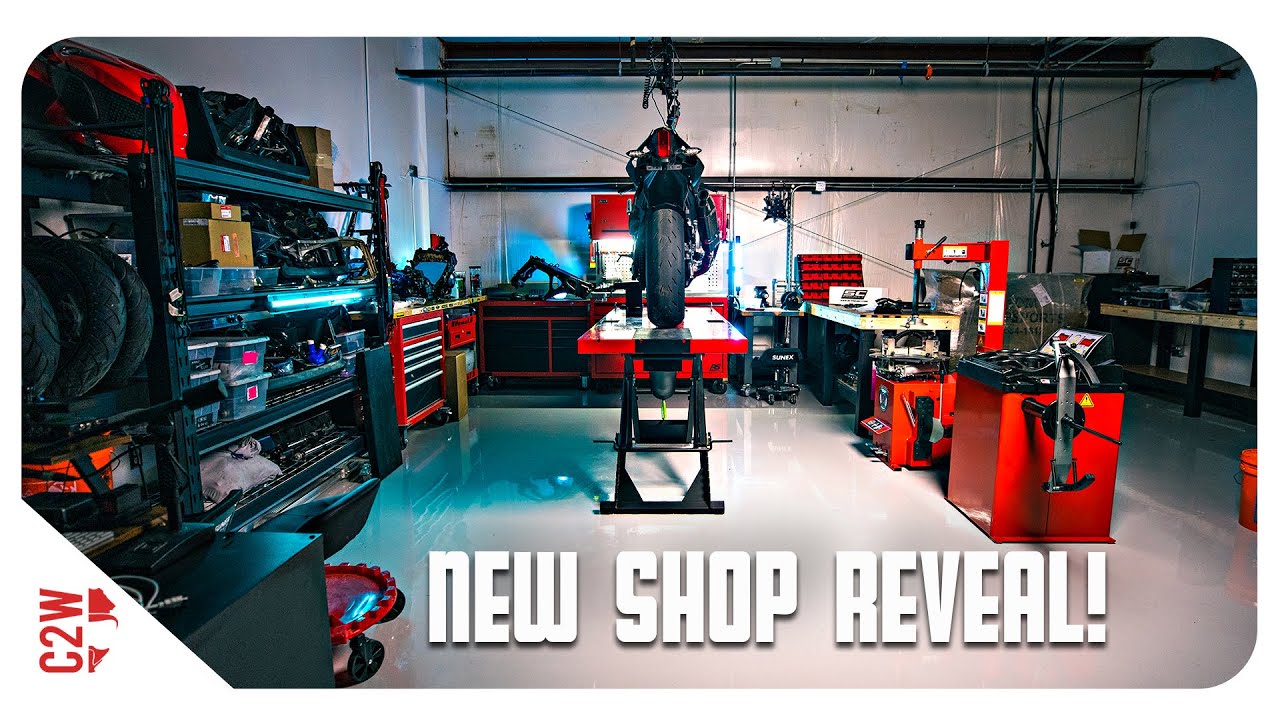 Garage REVEAL! Our DREAM motorcycle SHOP IS DONE | Shop Build Ep 06 FINALE