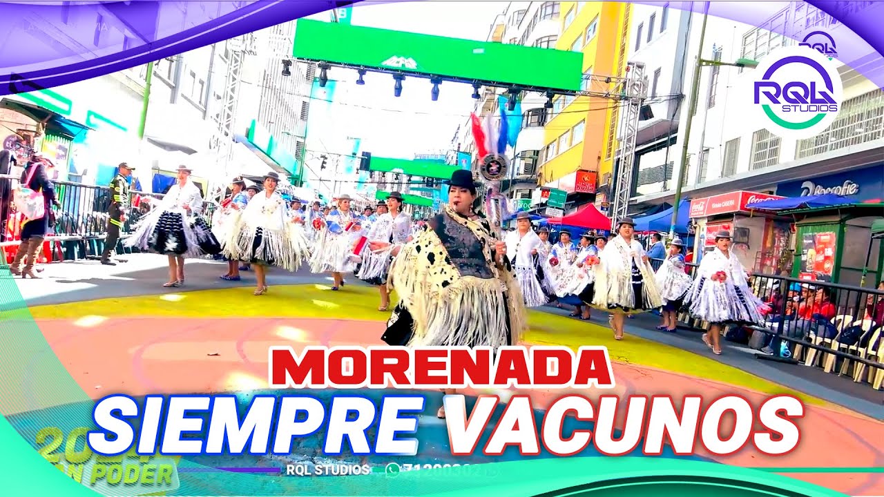 Morenada Siempre Vacunos | Gran Poder 2024 | RQL Studios
