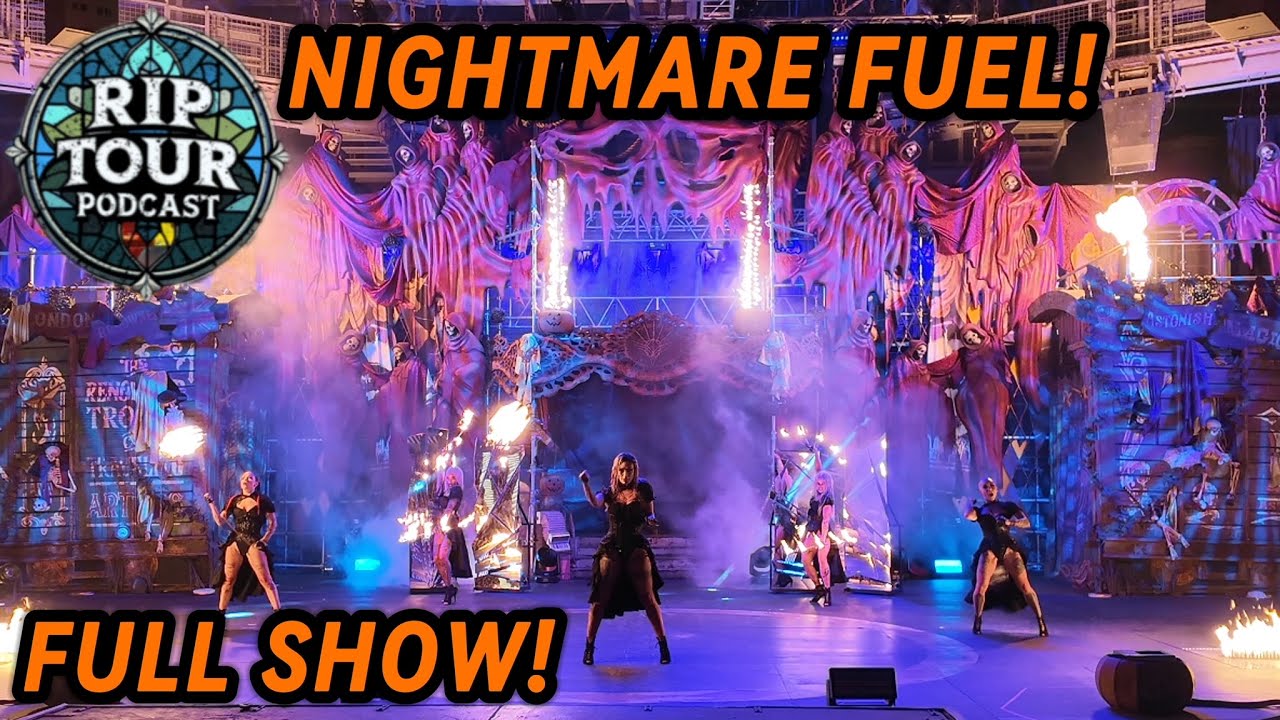 Halloween Horror Nights 2025 NIGHTMARE FUEL: CIRCUS OF DECAY FULL SHOW 4K
