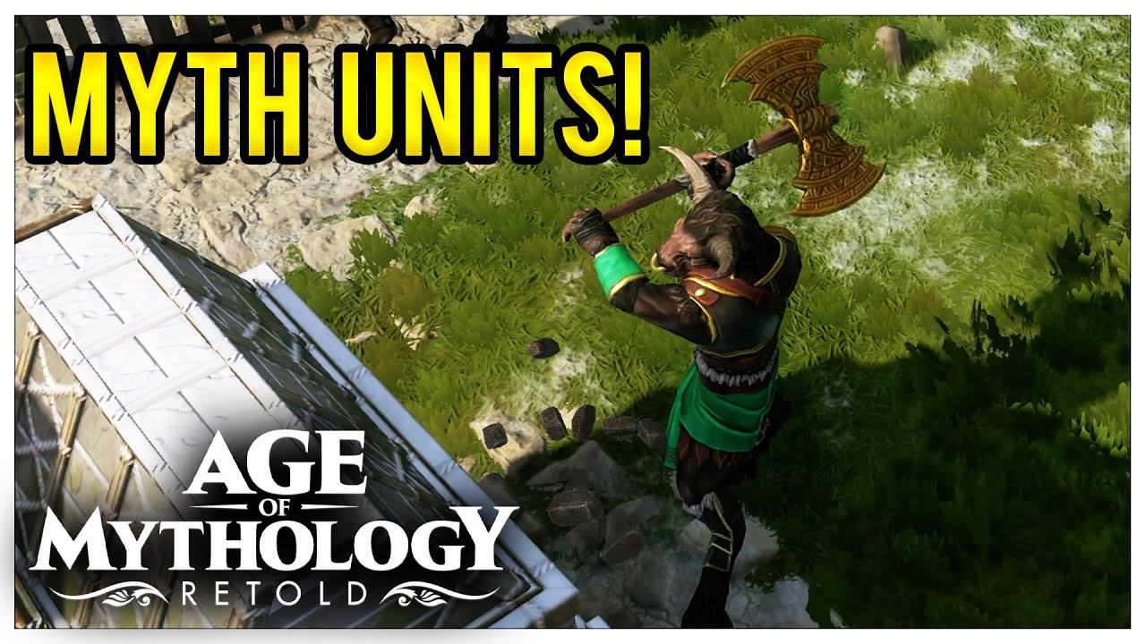 The Myth Units in Age of Mythology Retold are AWESOME!