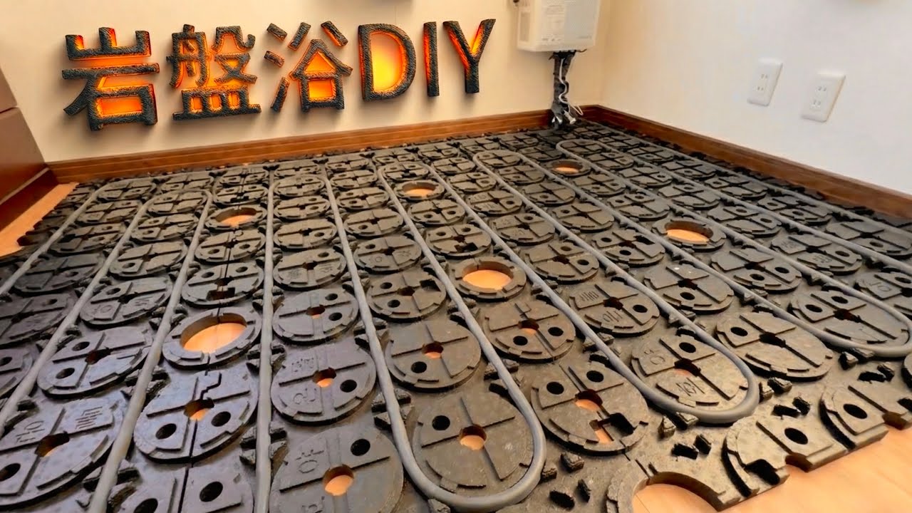 DIY Дом Родителей | Построил Спа с Горячими Камнями в Подарок | Тёплый Пол DIY