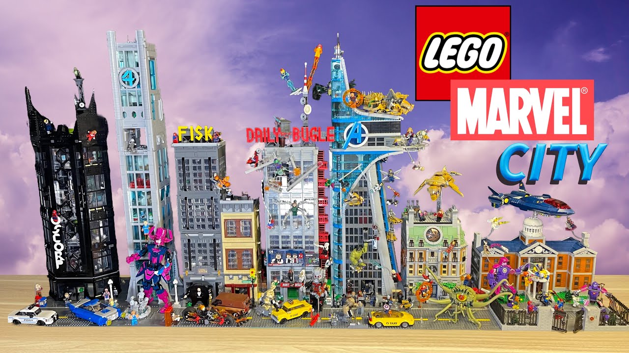 Мой LEGO MARVEL CITY