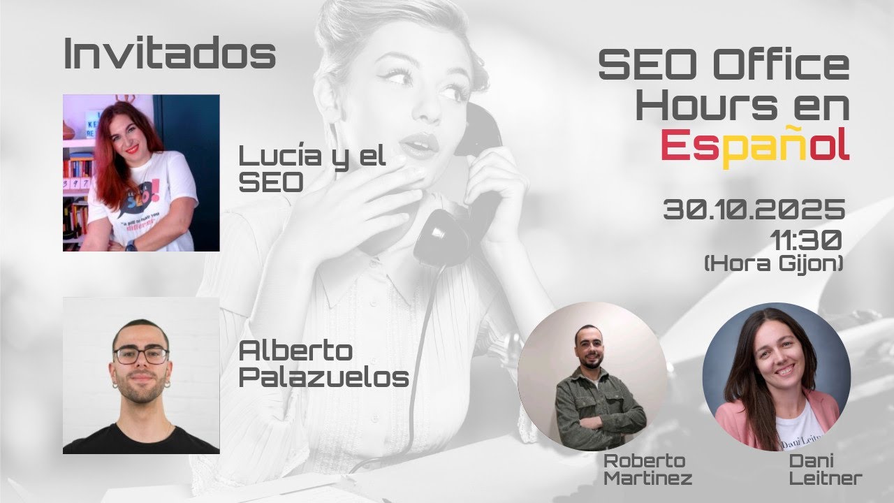 ¿FOMO con la IA? SEO real y estrategias internacionales | con Lucía y el SEO y Alberto Palazuelos