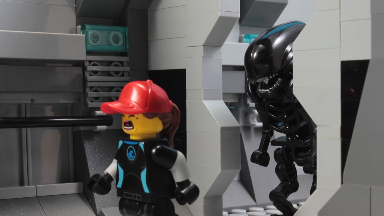 Lego Alien First Contact Episode 1 Stop Motion Animation