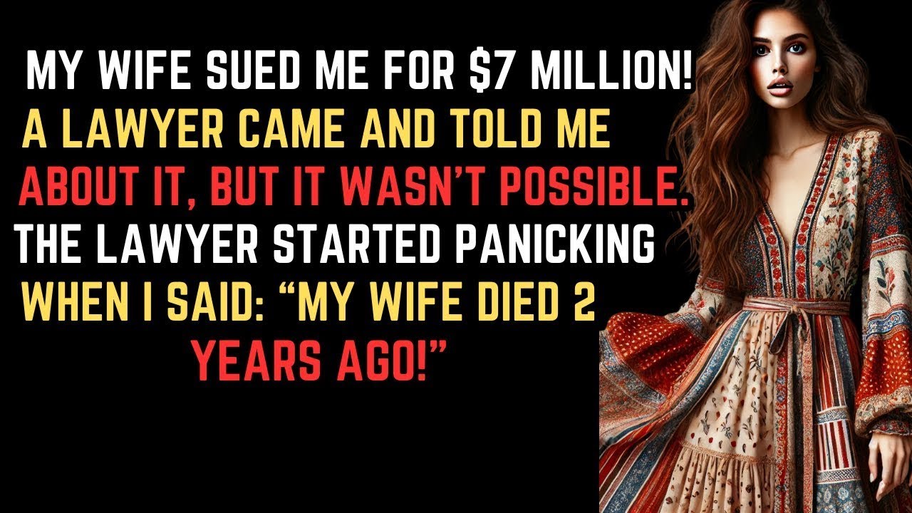 My Wife Filed a $7 Million Lawsuit Against Me! A Lawyer Told Me This, But When I Said