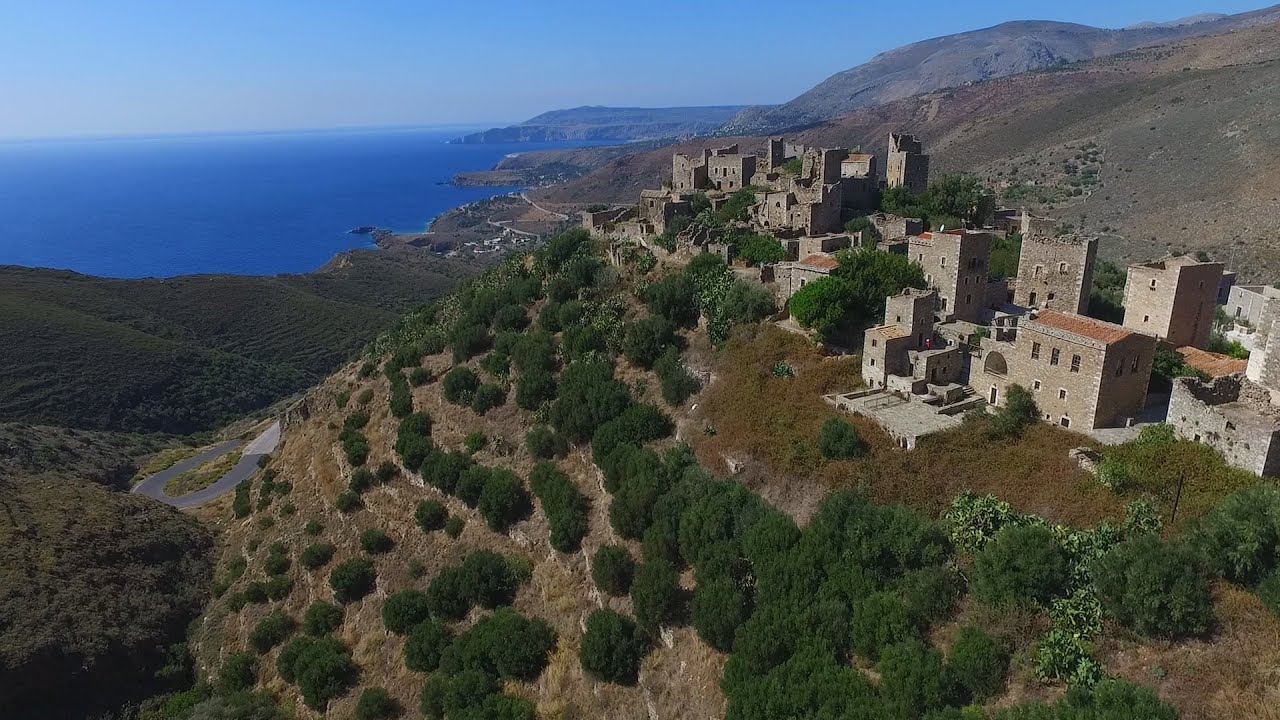 Mani, Gerolimenas, Lagia from above - Η Μάνη από ψηλά, Βάθεια, Γερολιμένας, Λάγια.