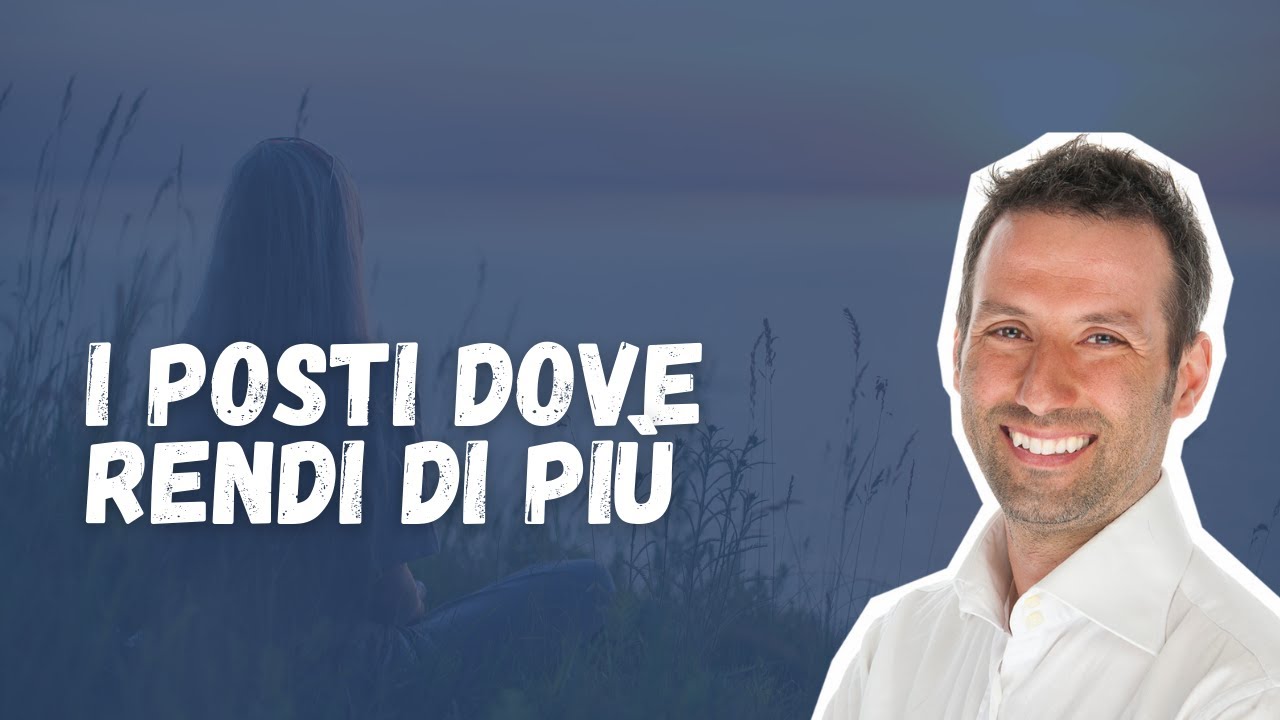 I posti dove rendi di più al Lavoro e nello Studio