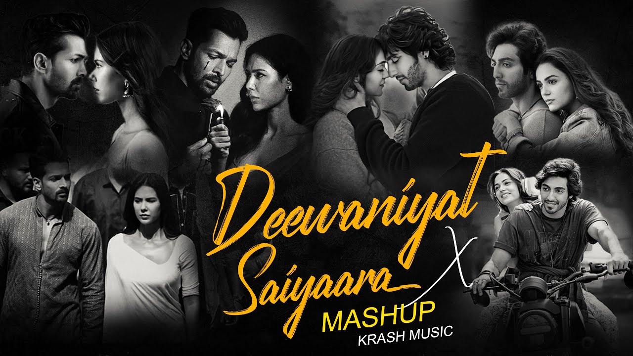 Deewaniyat Mashup 2025 | Saiyaara | Bollywood Mashup | Vishal Mishra | KRASH MUSIC