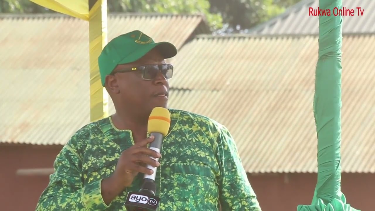 NAPE AFUNGUA RASMI ZOEZI LA KAMPENI ZA UCHAGUZI MKOANI RUKWA